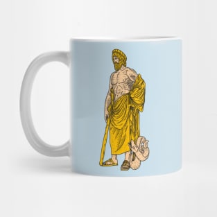 Roman Guy Statue Mug